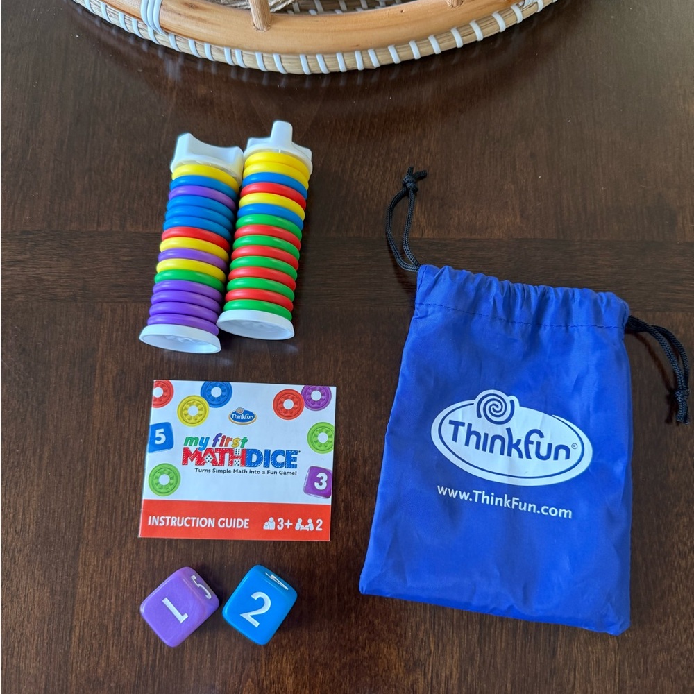 ThinkFun My First Math Dice educational game